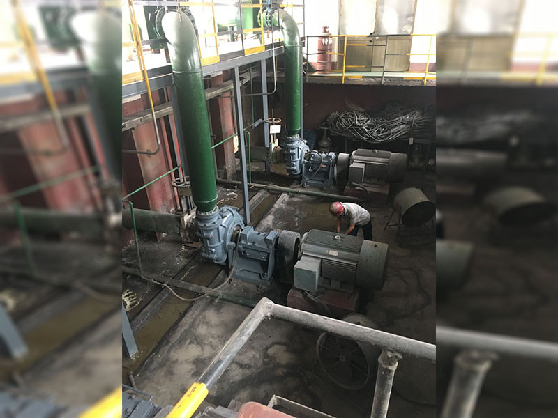 鋼廠使(shi)用現場(chǎng)實例